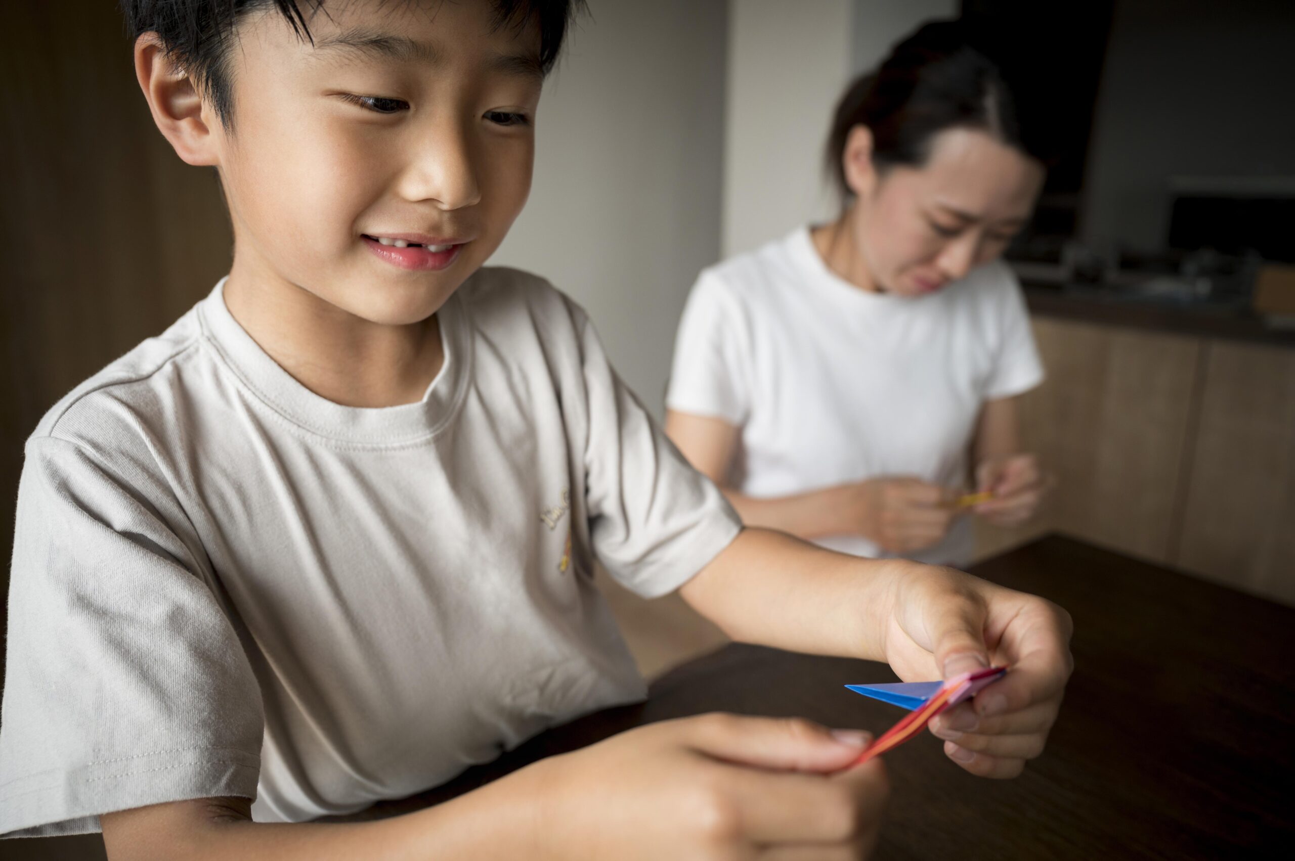 子供が習い事をしている様子